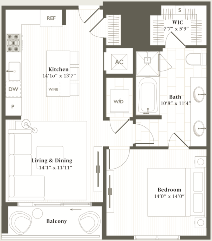 A2.1 Floorplan