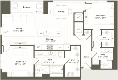 P2 Floorplan